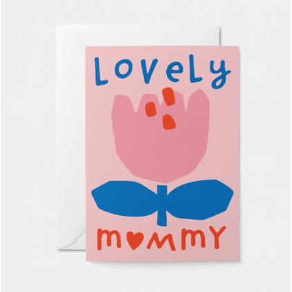 Carte avec enveloppe - Lovely Mummy