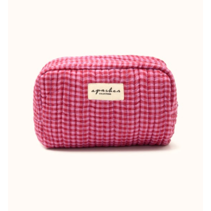 Petite trousse Gaya - Khadi - Fucshia