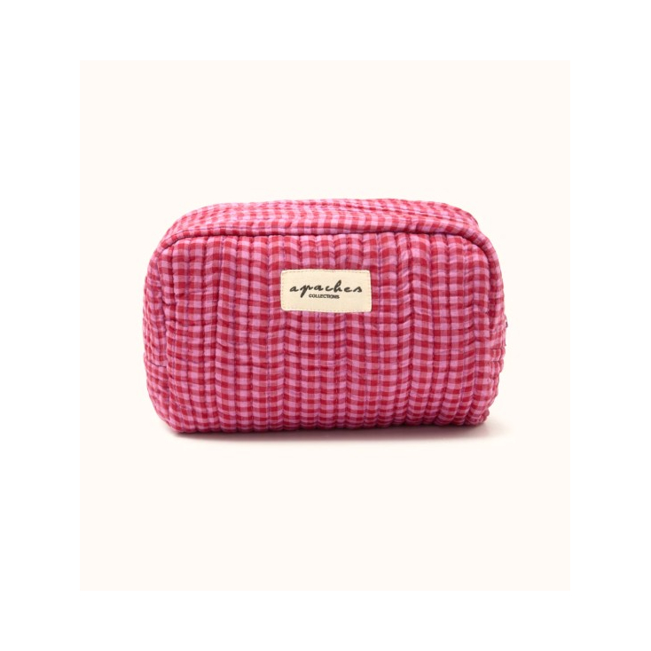 Petite trousse Gaya - Khadi - Fucshia