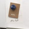 Pack de 3 petites boules magnétiques en bois - vert,bleu canard et bleu nuit